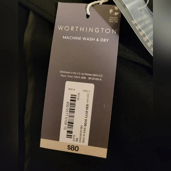 NWT Worthington Ultra Stretch Ponte Jacket sz XXL - Picture 4 of 12